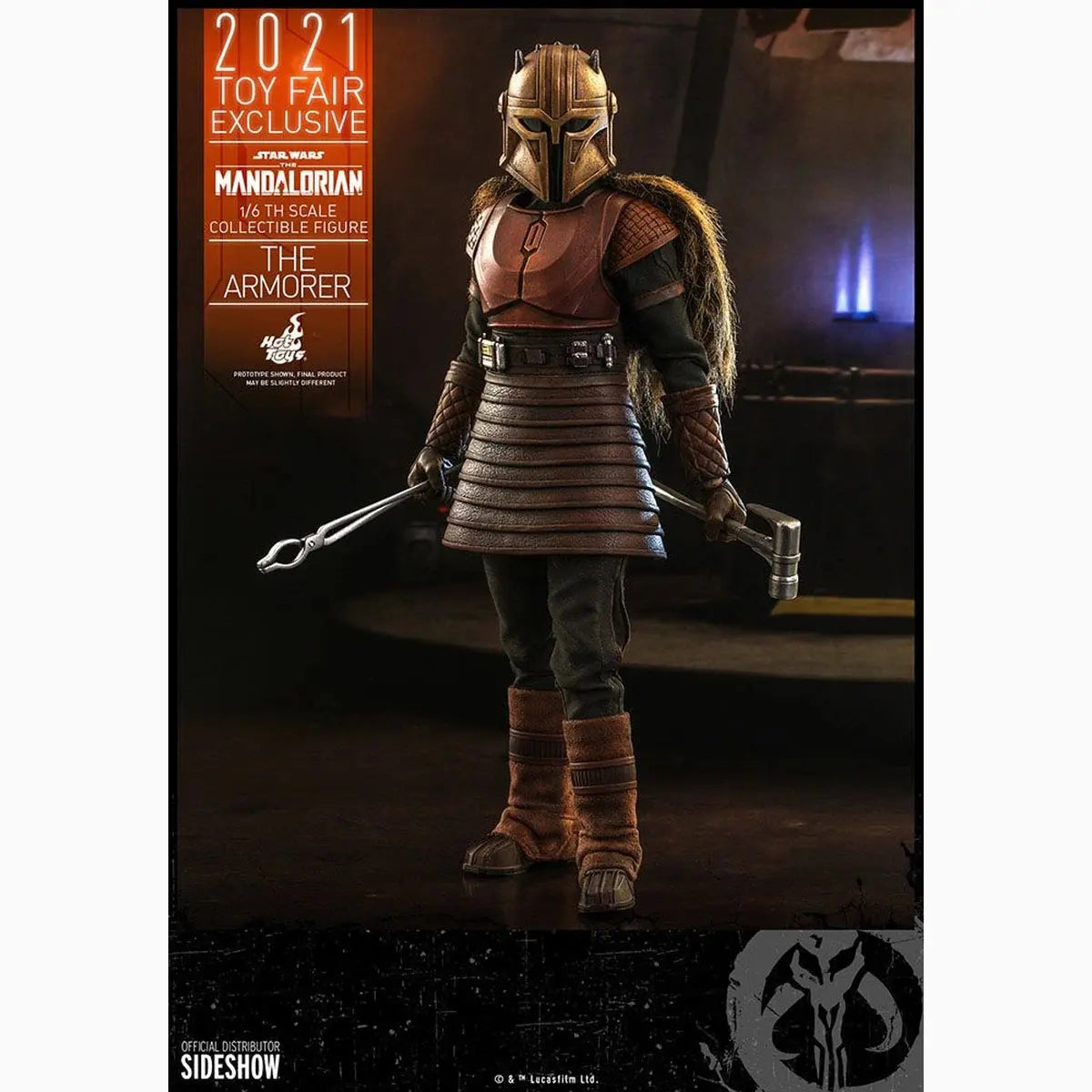 Star Wars The Mandalorian figurine 1/6 The Armorer 2021 Toy Fair Exclusive 29 cm - Image 7