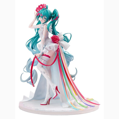 Hatsune Miku GT Project G.S. Collection figurine PVC 1/7 Racing Miku 15th "Rhapsody" 2010-2025 27 cm - Image 1