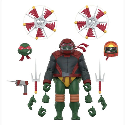 Teenage Mutant Ninja Turtles Ultimates figurine Wave 14 Raphael (Road Gear) - Image 3
