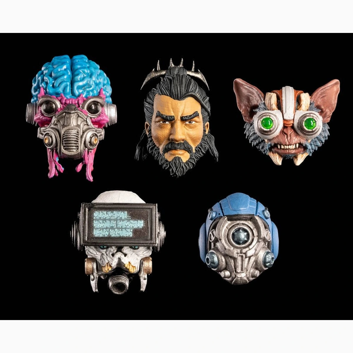 Cosmic Legions accessoires pour figurines Heads Pack - Image 1