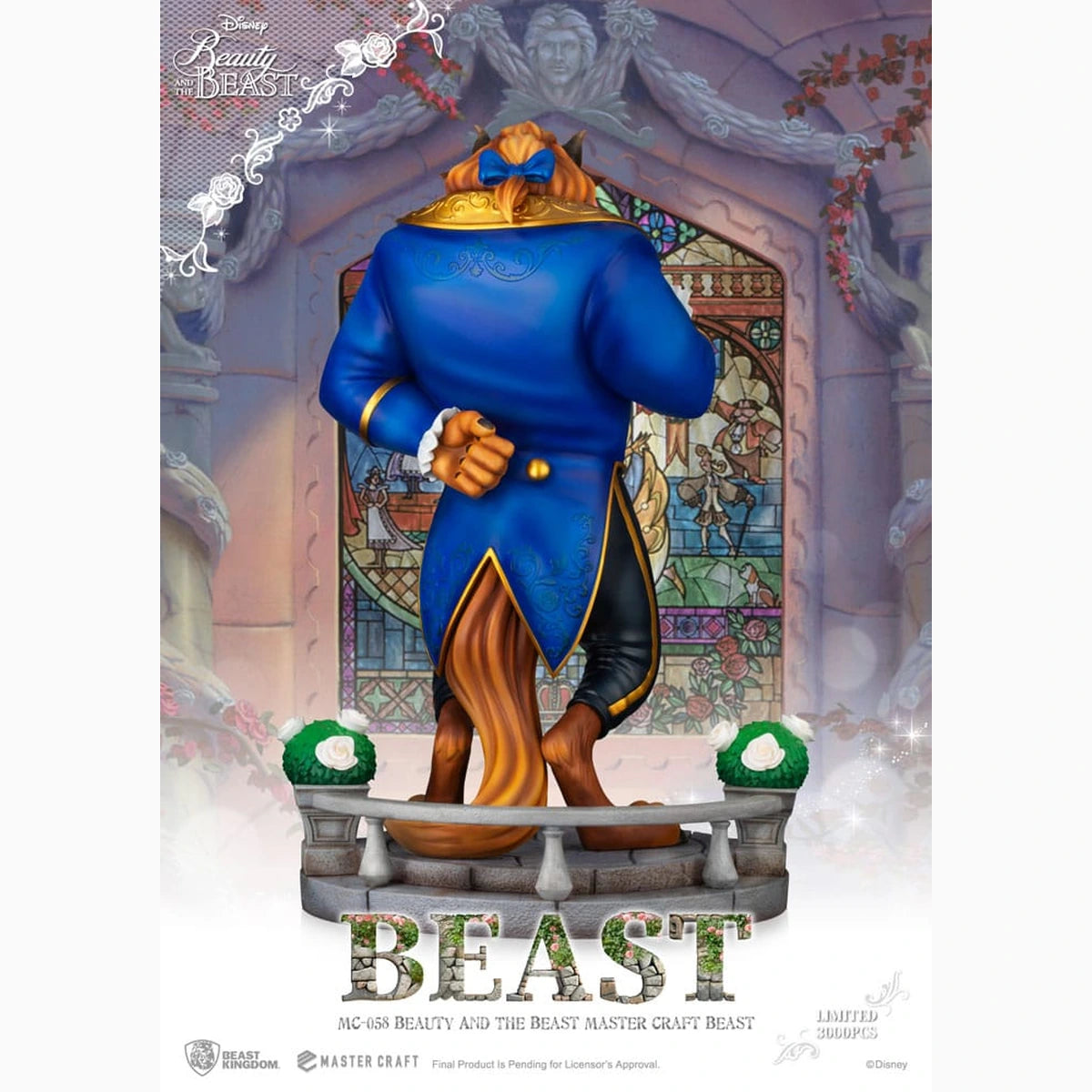 Disney statuette Master Craft La Belle et la Bête Beast 39 cm - Image 4