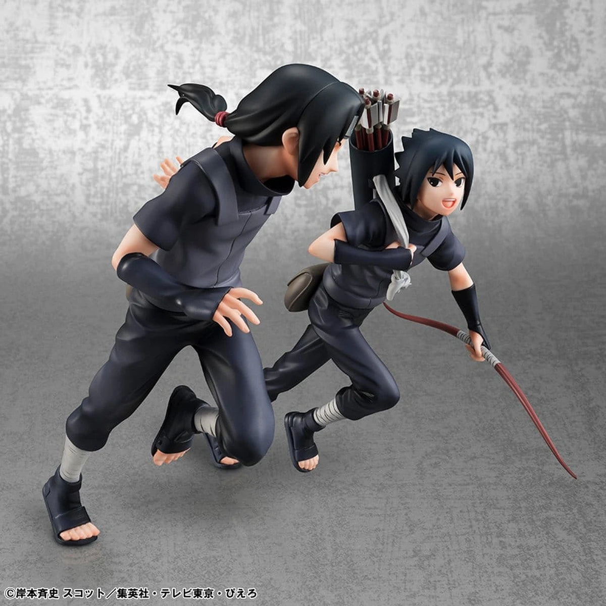 Naruto Shippuden pack 2 figurines PVC G.E.M. Series Itachi Uchiha & Sasuke (Repeat) - Image 6
