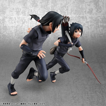 Naruto Shippuden pack 2 figurines PVC G.E.M. Series Itachi Uchiha & Sasuke (Repeat) - Image 6