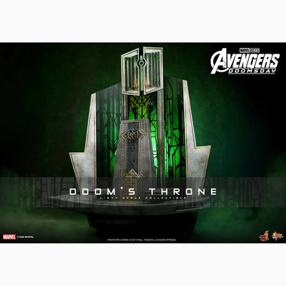 Avengers: Doomsday Movie Masterpiece accessoire pour figurines 1/6 Doom's Throne 33 cm - Image 3