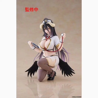 Overlord statuette PVC Desktop Cute Figure Albedo Nurse Ver. Renewal 13 cm - Image 5