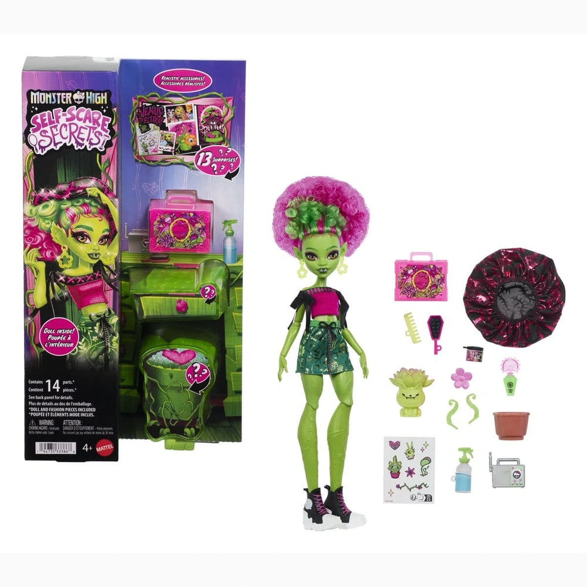 Monster High Self-Scare Secrets poupée Venus McFlytrap - Image 4
