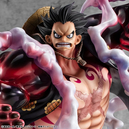 One Piece figurine PVC Portrait.Of.Pirates SA-Maximum Monkey D. Luffy Gear 4 Bounce-Man 10th Limited Ver. 30 cm - Image 2