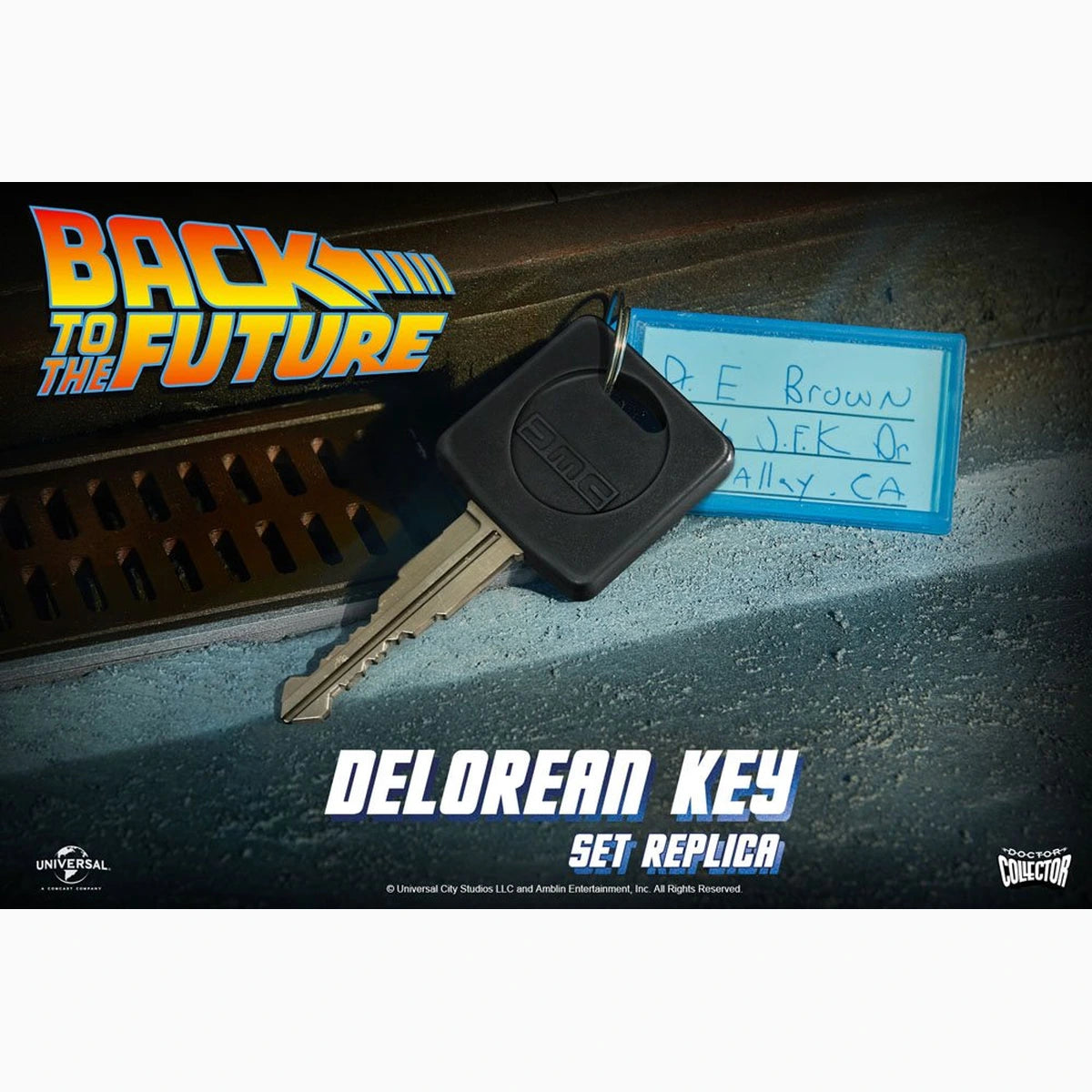 Retour vers le Futur réplique 1/1 clé de voiture DeLorean - Image 4
