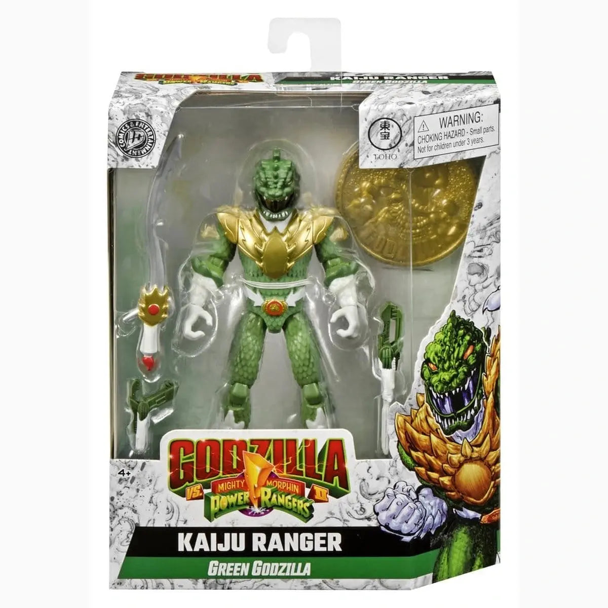 Power Rangers x Godzilla figurine Green Godzilla - Image ajoutée 8
