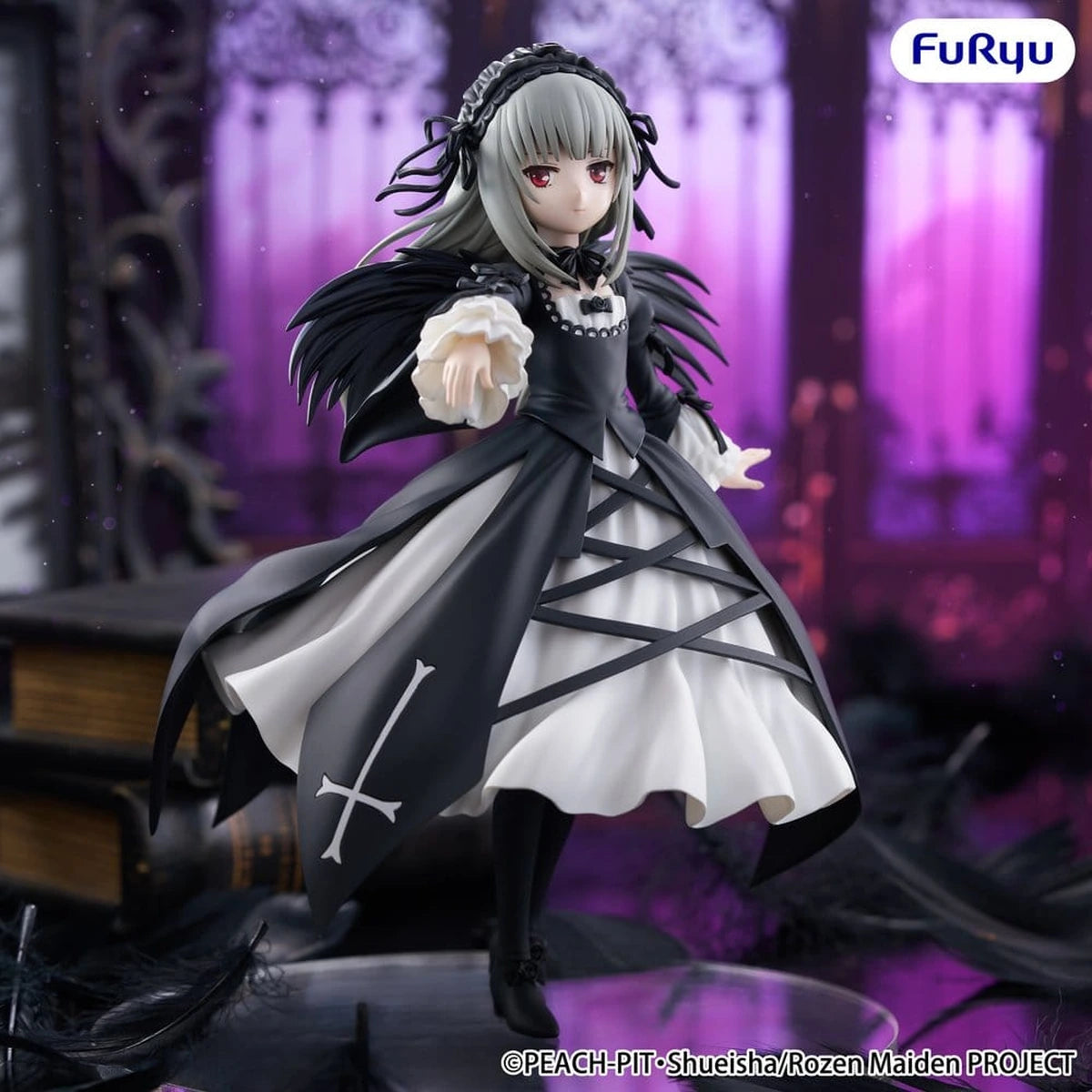 Rozen Maiden statuette PVC Trio-Try-iT Suigintou 18 cm - Image 1