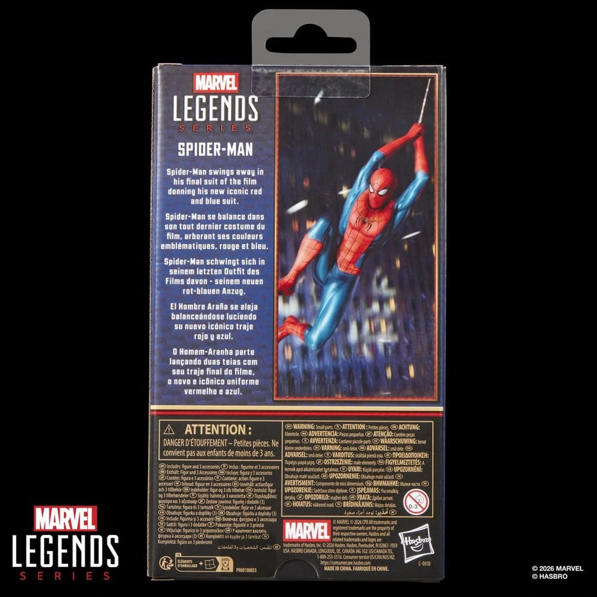 Spider-Man: No Way Home Marvel Legends figurine Spider-Man 15 cm - Image 2