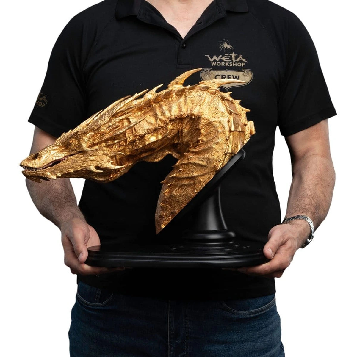 Le Hobbit buste Smaug the Golden 36 cm - Image 4