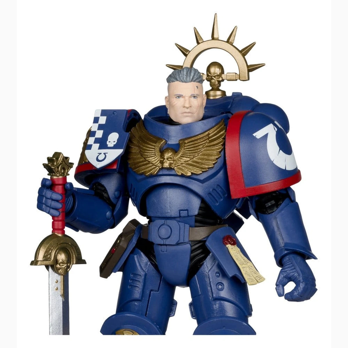 Warhammer 40,000 Total War figurine 3rd Company Lieutenant (Ultramarines) 18 cm - Image 3