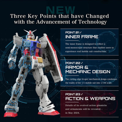 Gundam Gunpla RG 1/144 40 RX-78-2 Gundam Ver.2.0 - Image 2