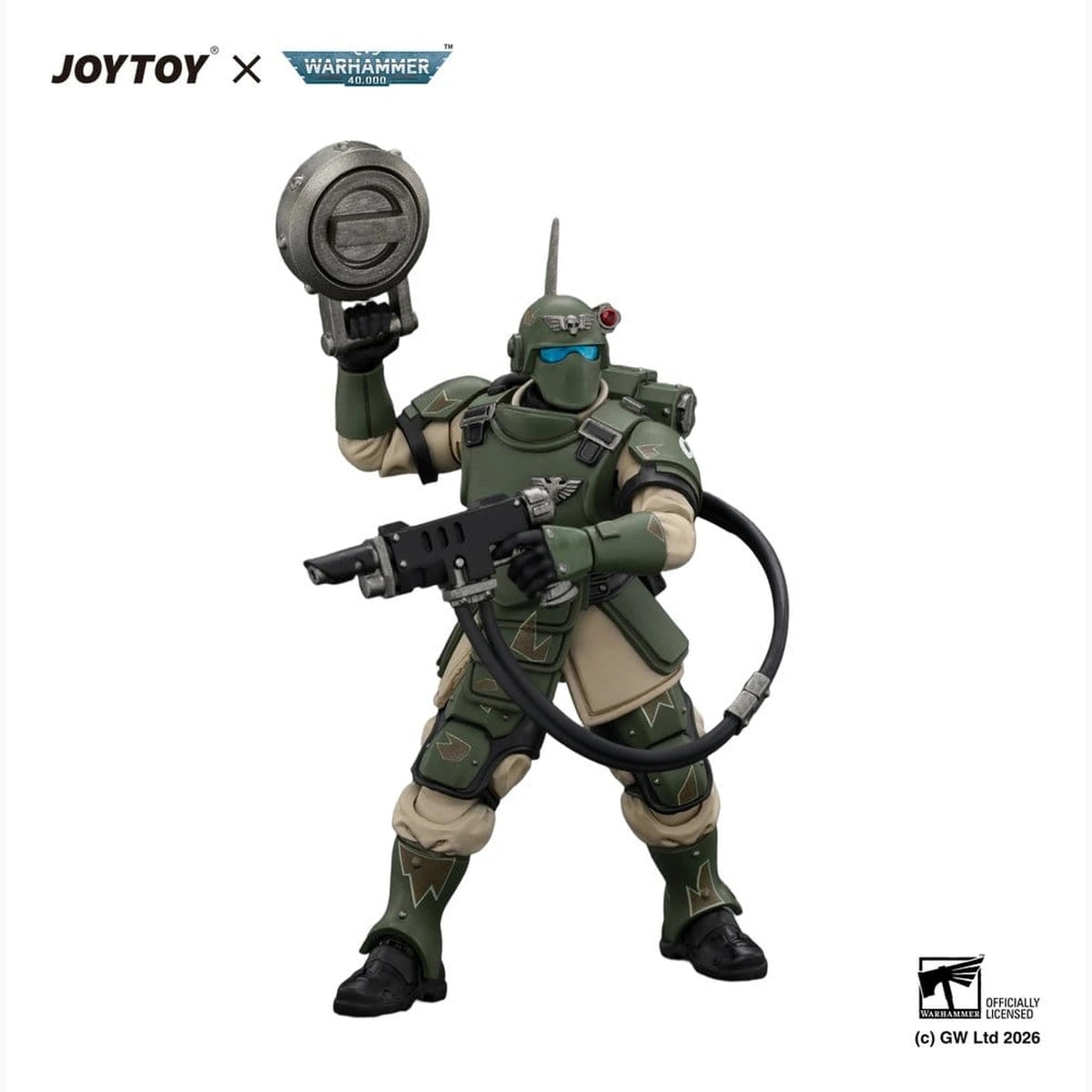 Warhammer figurine Astra Militarum Kasrkin 6 with Hot-shot Laspistol - Image 5
