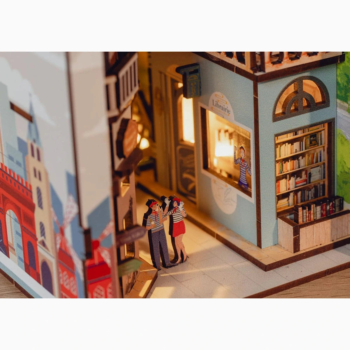 Paris maquette Book Nook Tiny Adventures 23 cm - Image 6