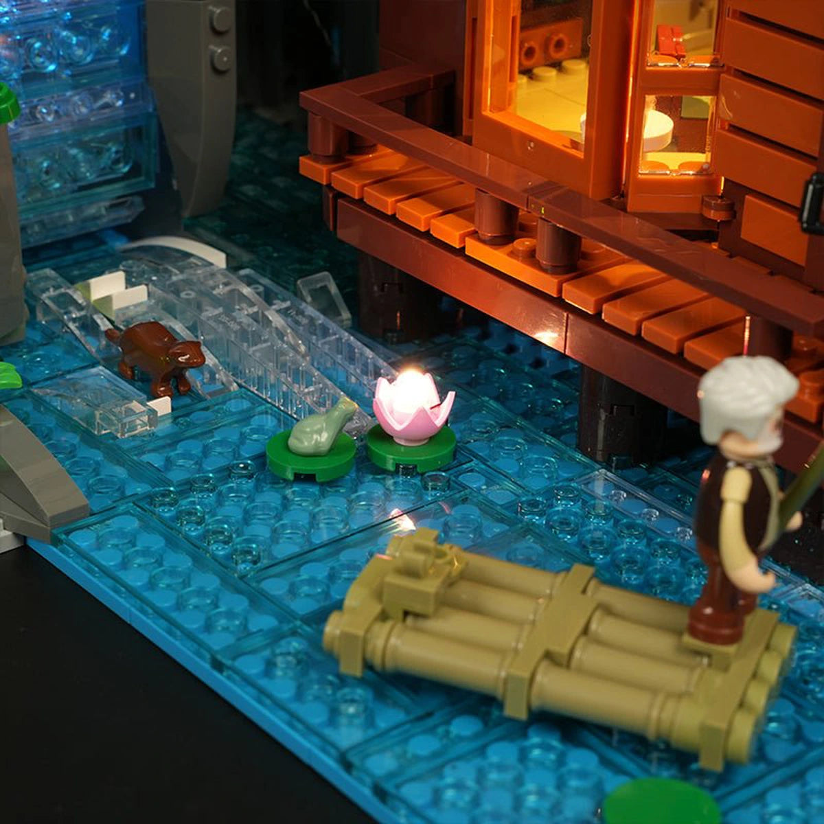 Lumibricks Retro House 10010 Waterfall Cabin - Image 3