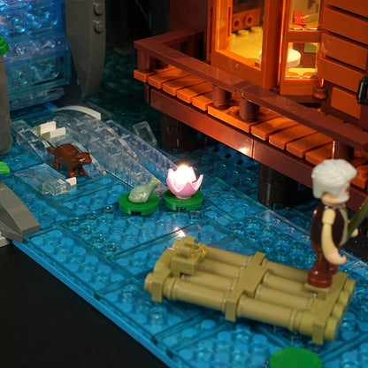 Lumibricks Retro House 10010 Waterfall Cabin - Image 3