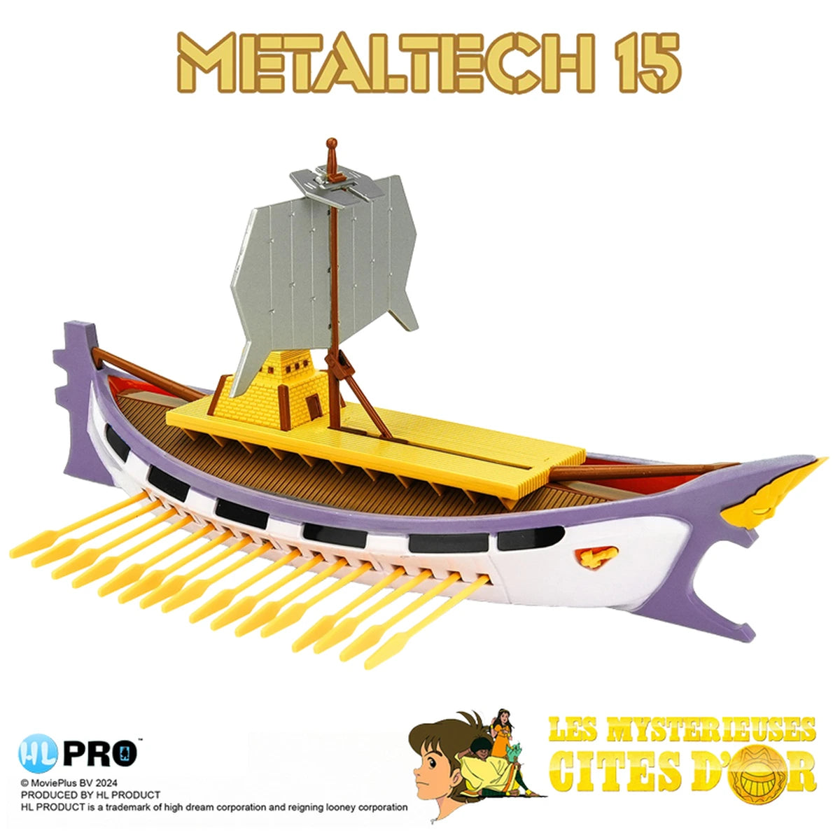 Les Mysterieuses Cites D'Or Metaltech 15 Solaris Boite Fr - Image 1