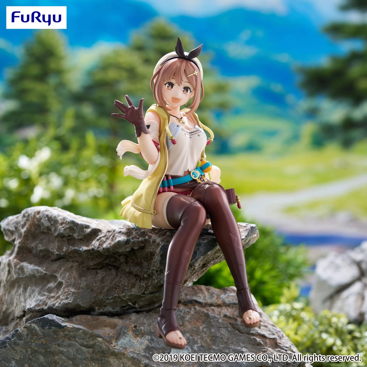 Atelier Ryza: Ever Darkness & the Secret Hideout The Animation statuette PVC Noodle Stopper KT model+ Reisalin Stout 14 cm - Image 1