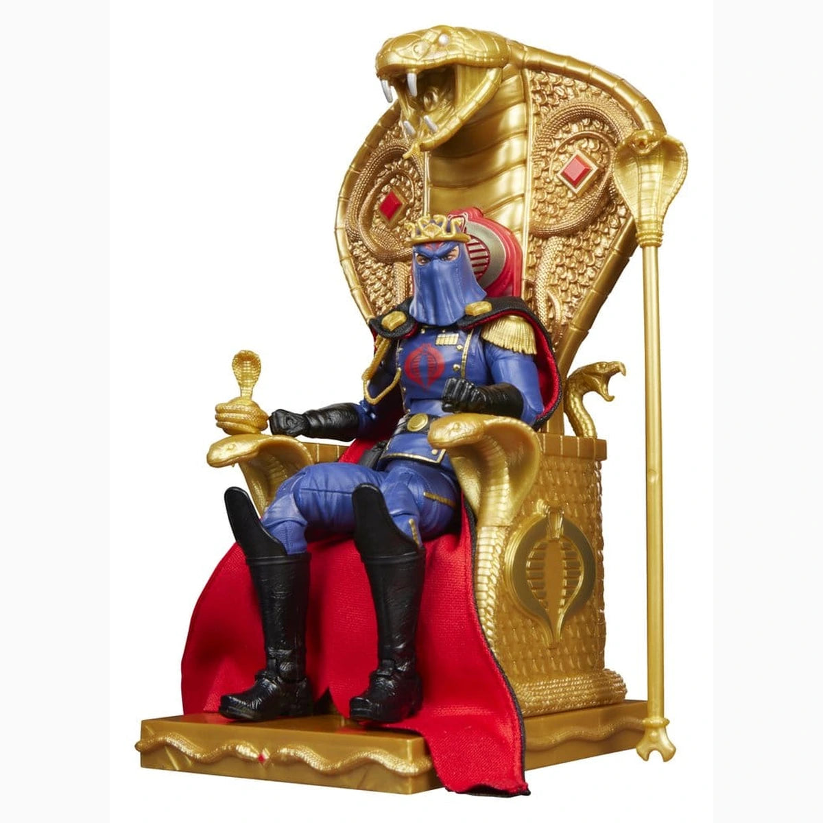 G.I. Joe Classified Series figurine Cobra Commander in Dress Uniform & Throne 15 cm - Image 1