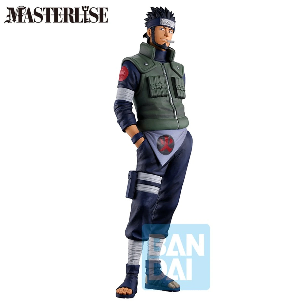 Naruto Shippuden Ichibansho Masterlise Hidan Kakuzu Arc Asuma Sarutobi 27cm - Image 1
