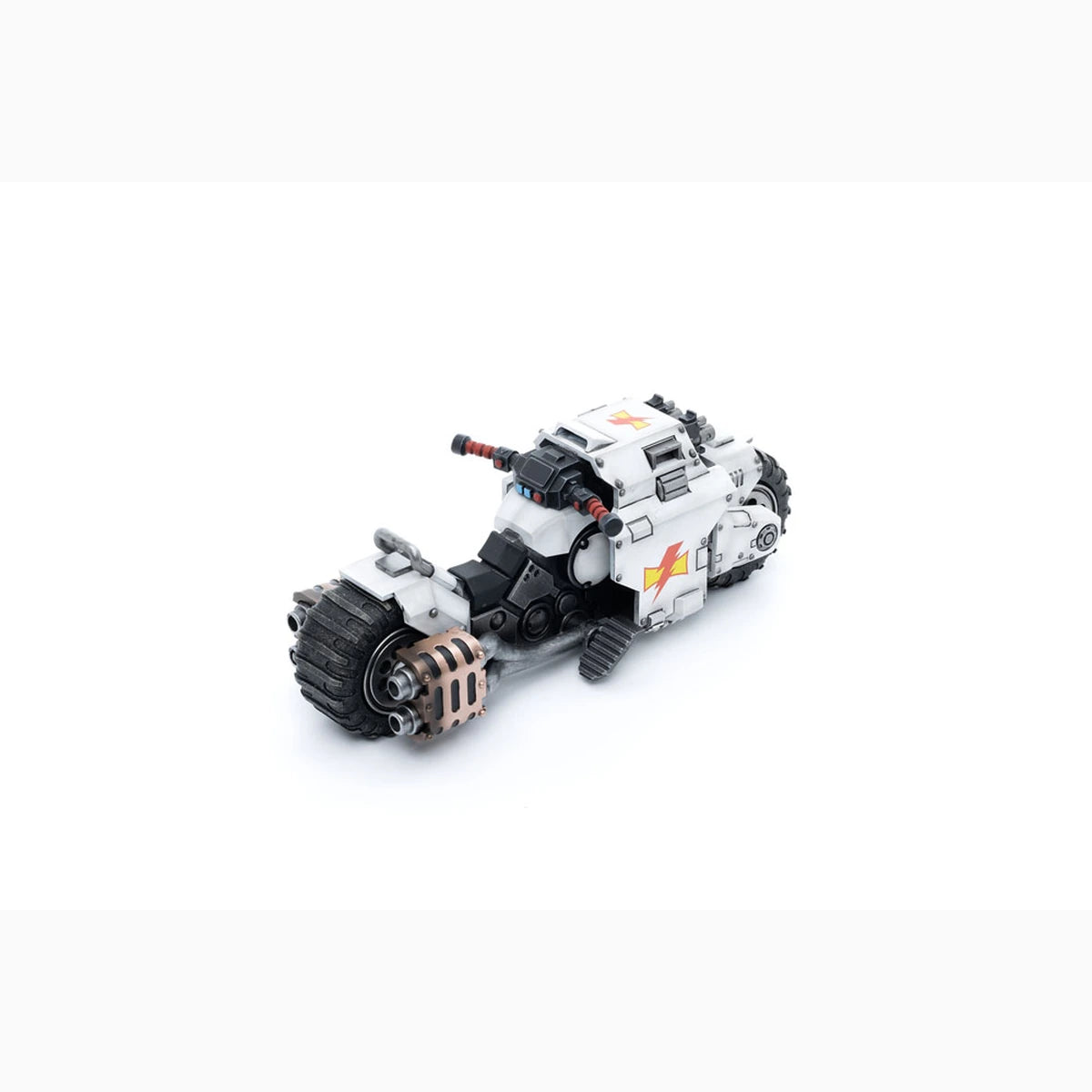 Warhammer 40k véhicule 1/18 White Scars Raider-pattern Combat Bike 22 cm - Image 6