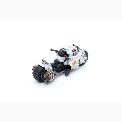 Warhammer 40k véhicule 1/18 White Scars Raider-pattern Combat Bike 22 cm - Image 6