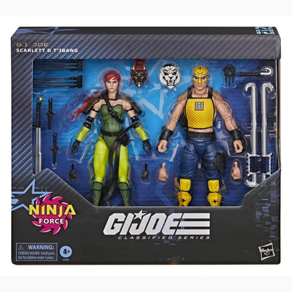 G.I. Joe Classified Series pack 2 figurines #212 Ninja Force Scarlett & T'Jbang 15 cm - Image 6