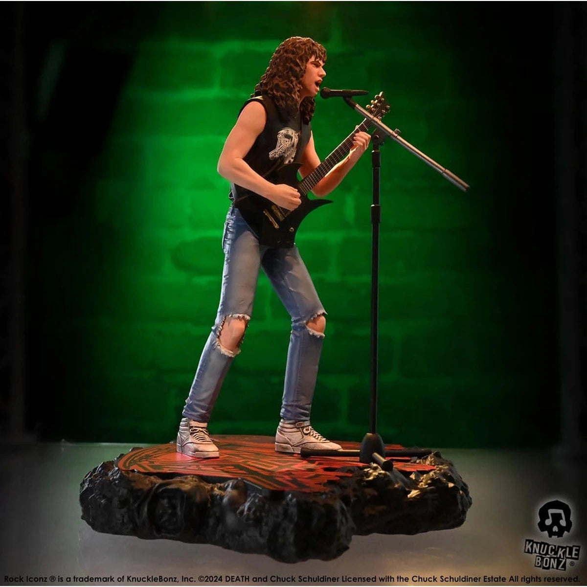 Death statuette Rock Iconz Chuck Schuldiner II 22 cm - Image 6