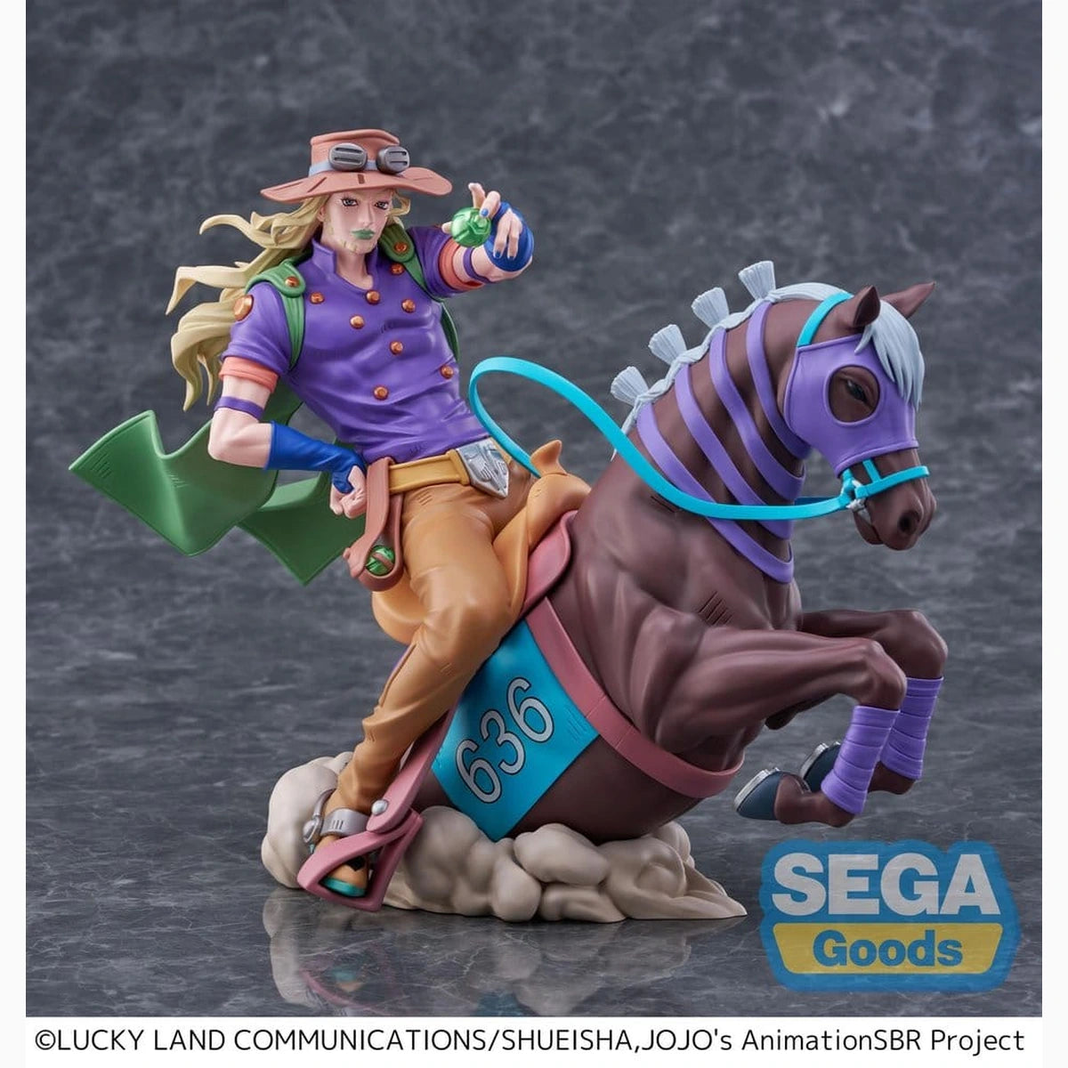 JoJo's Bizarre Adventure: Steel Ball Run XrossLinkMAX figurine PVC Gyro Zeppeli 18 cm - Image 1