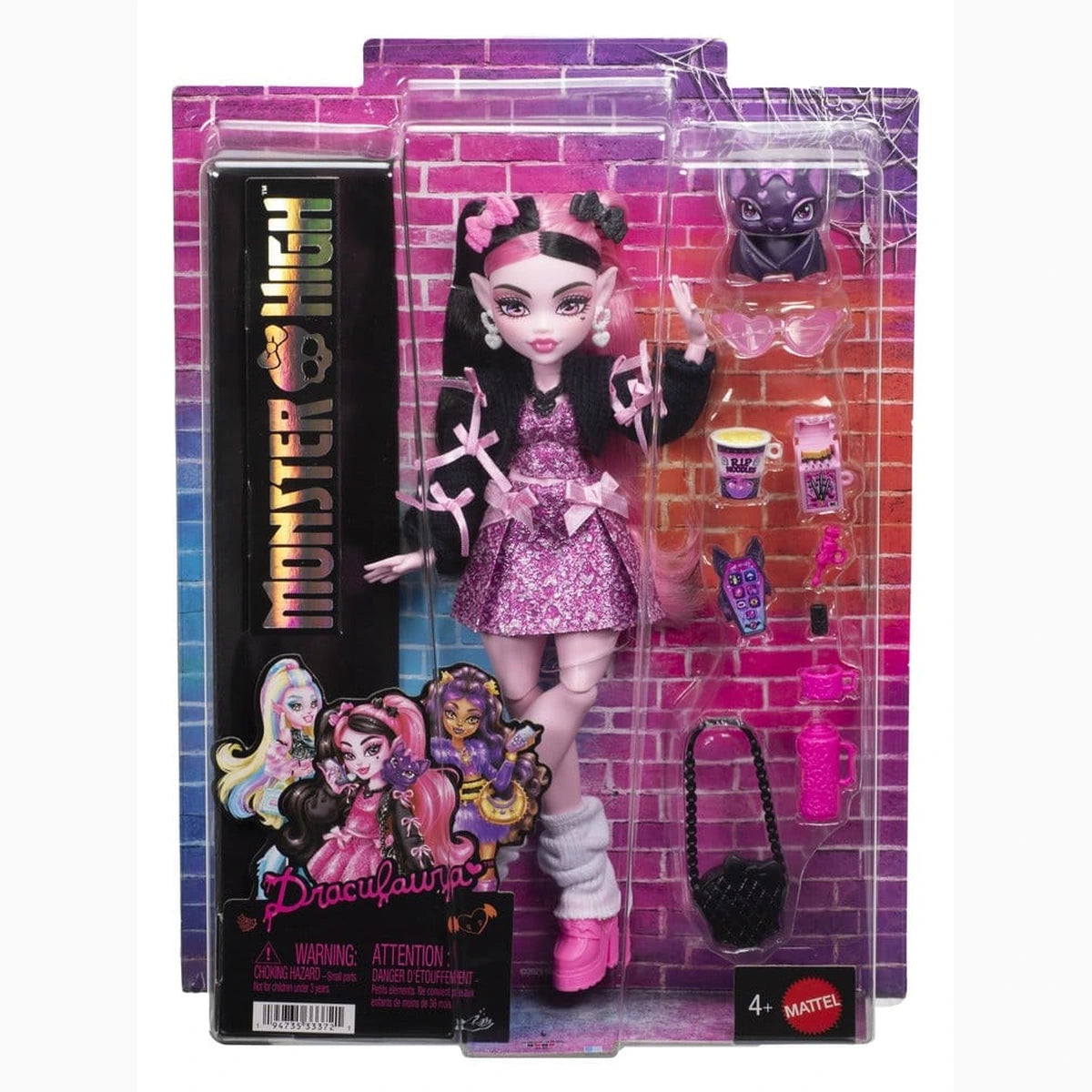 Monster High poupée Draculaura - Image 4