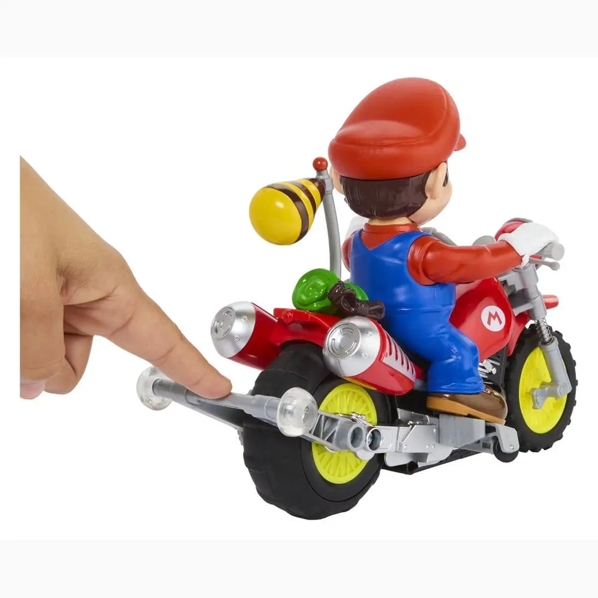 Super Mario Galaxy, le film Hot Wheels véhicule radiocommandé Mario Wheelie Motocross - Image 6