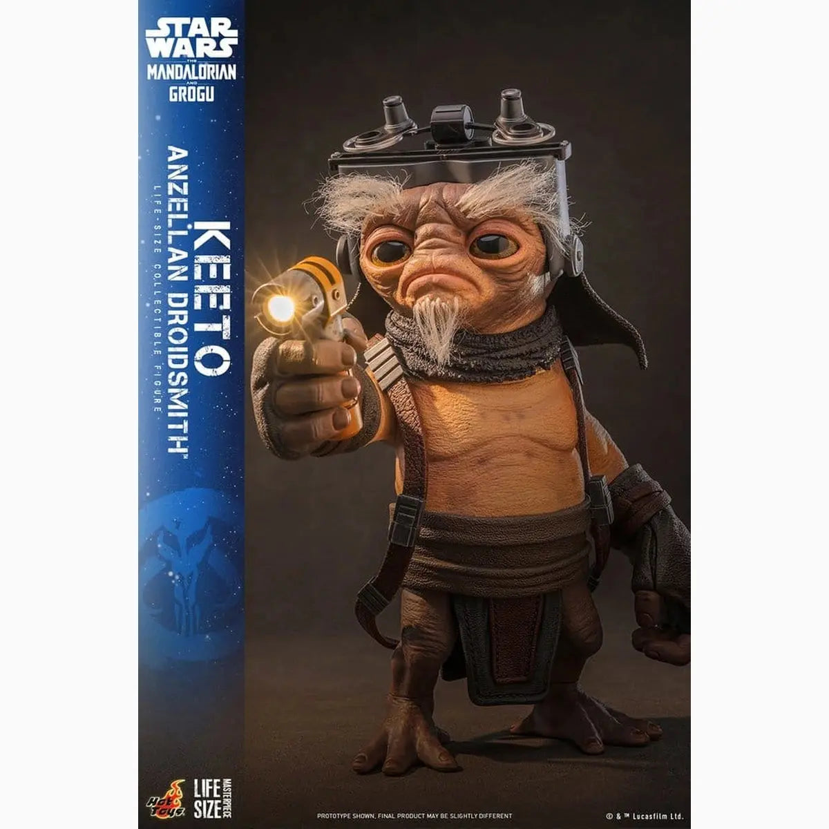 Star Wars: The Mandalorian & Grogu Life-Size Masterpiece figurine taille réelle Keeto (Anzellan Droidsmith) 26 cm - Image 4