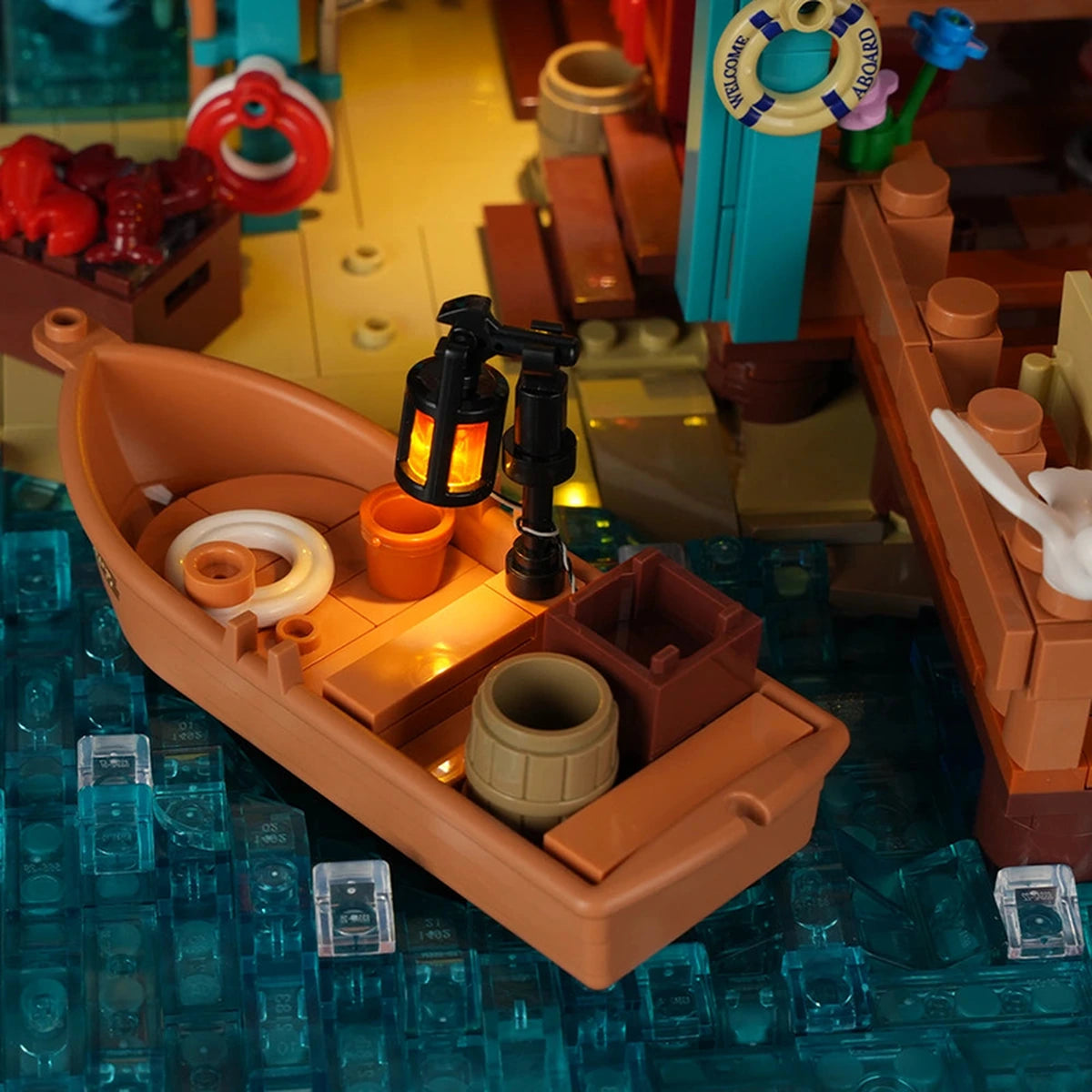 Lumibricks Road Trip 18010 Seafood Restaurant - Image 3