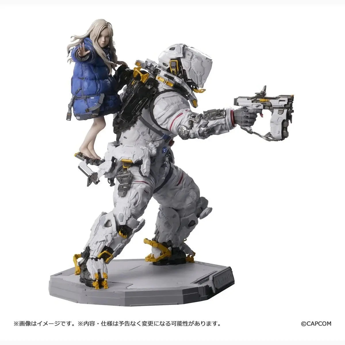 Pragmata Capcom Figure Builder Creator's Model figurine PVC Hugh & Diana 28 cm - Image 4