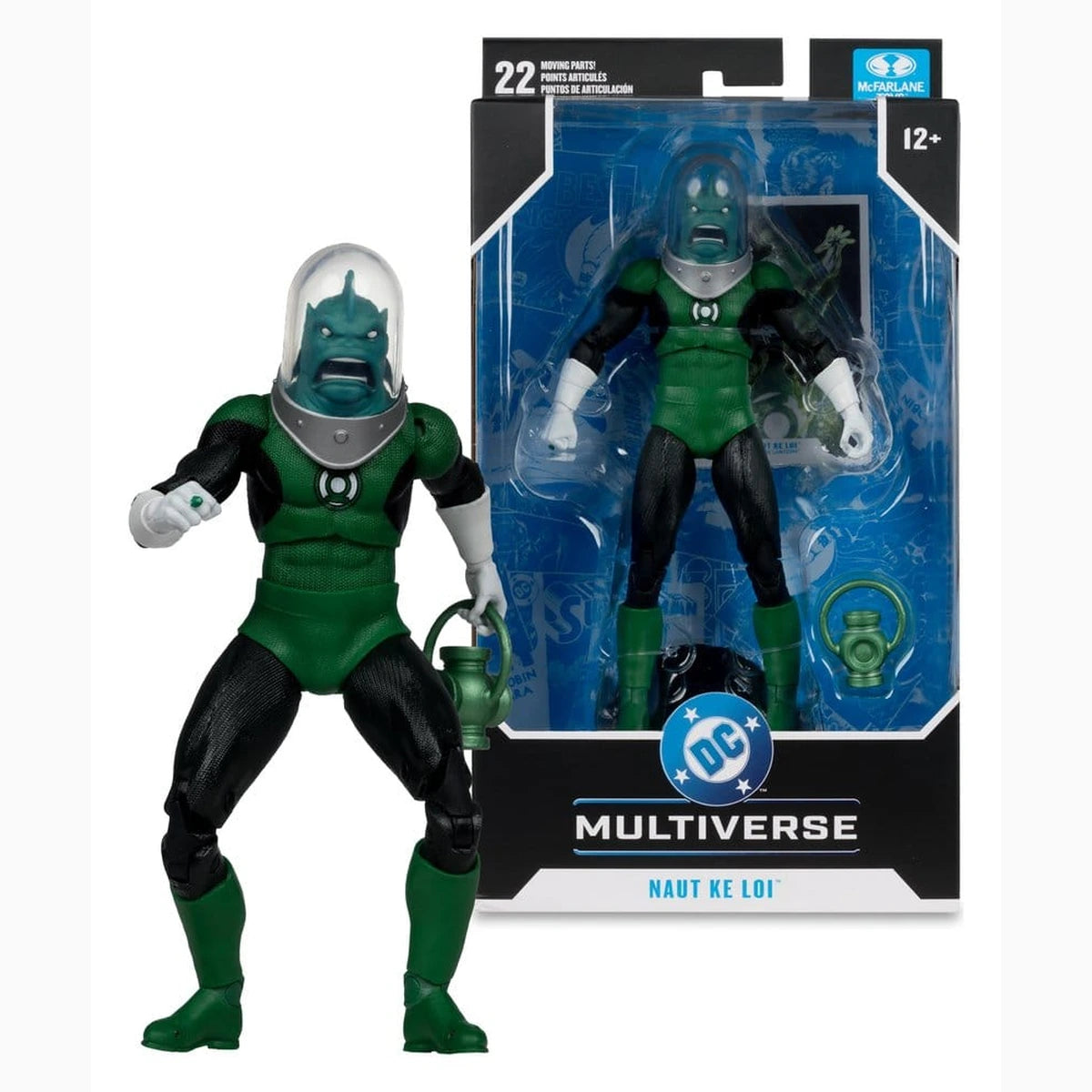 Green Lantern DC Multiverse figurine Naut Ke Loi 19 cm - Image 6