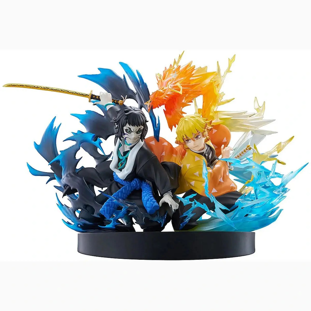 Demon Slayer: Kimetsu no Yaiba statuette PVC Zenitsu Agatsuma & Kaigaku 15 cm - Image 1