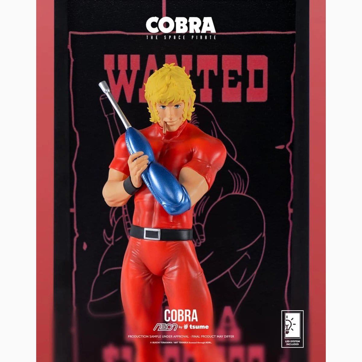 Cobra figurine Neon 1/9 Cobra The Space Pirate 20 cm - Image 2