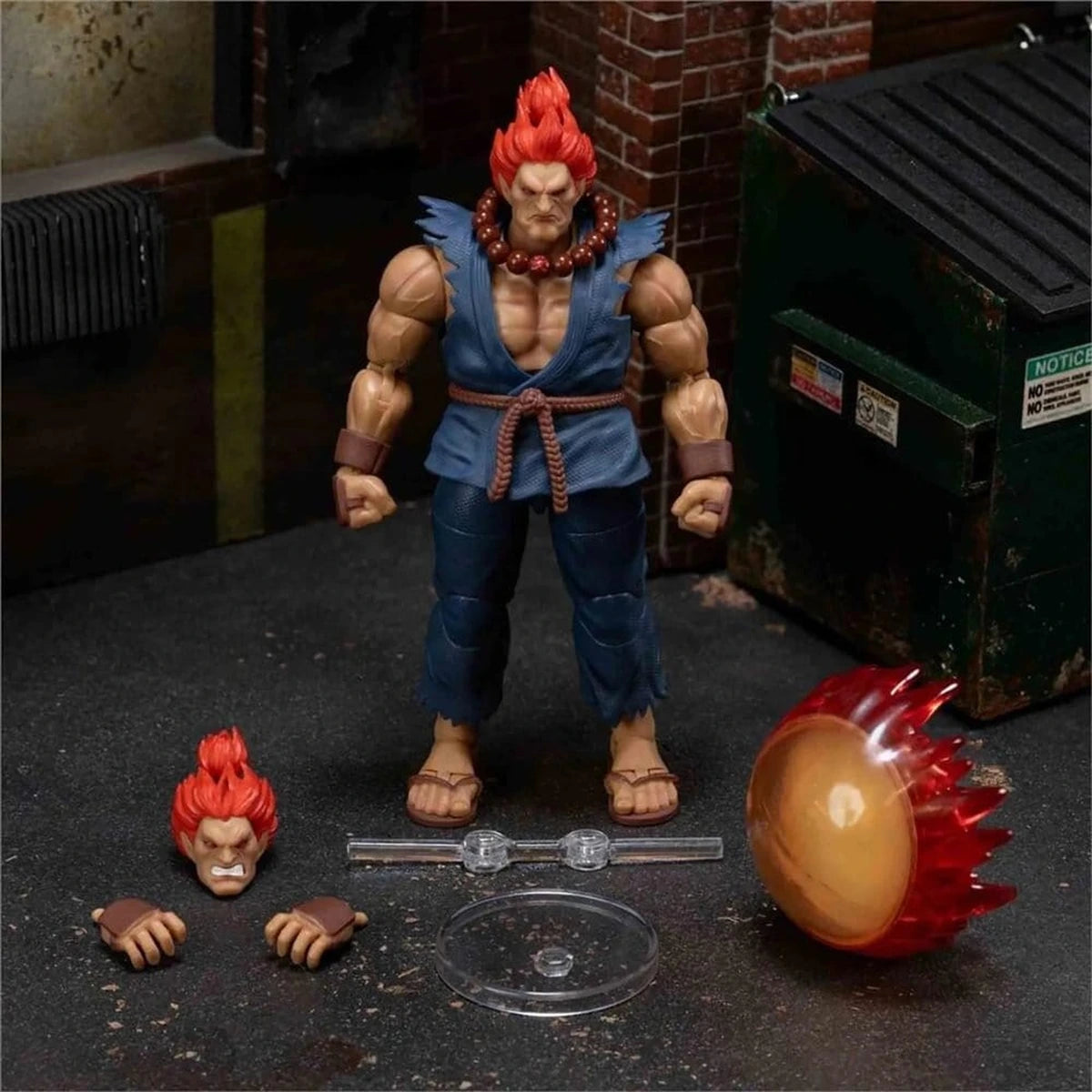 Street Fighter II figurine Akuma 15 cm - Image 3