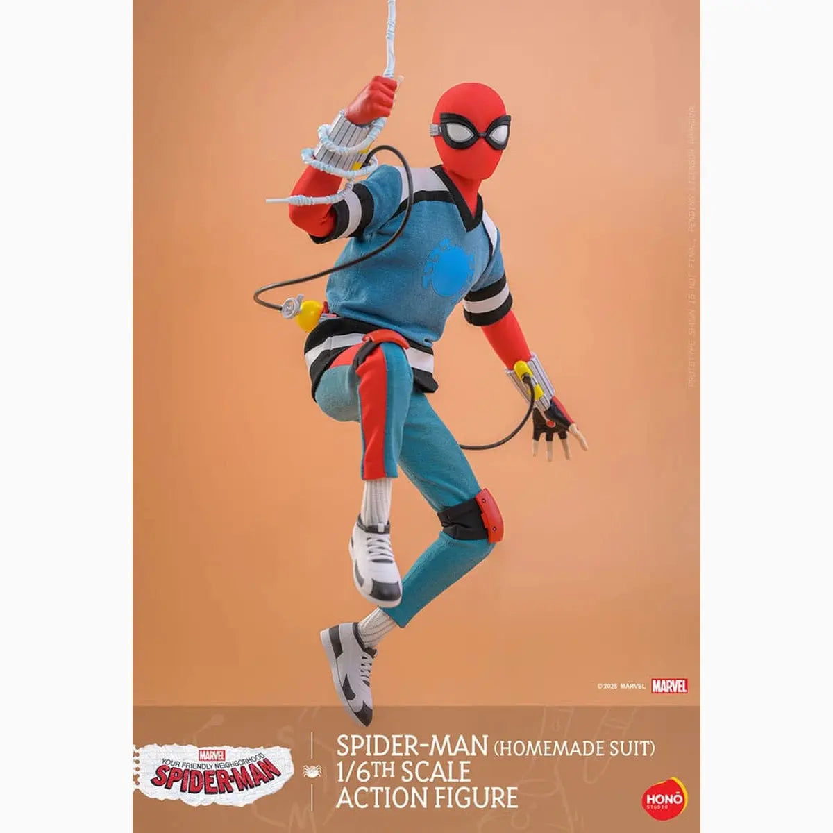 Votre fidèle serviteur Spider-Man figurine 1/6 Spider-Man (Homemade Suit) 29 cm - Image 5