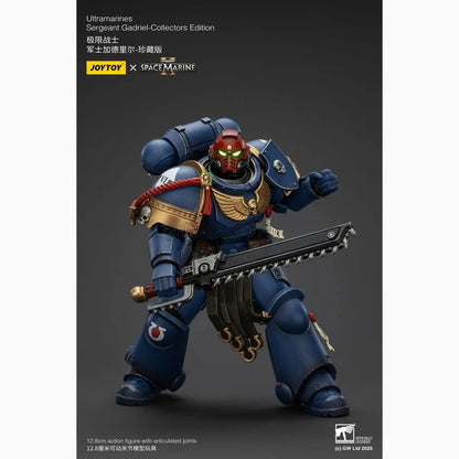 Warhammer 40,000: Space Marine 2 figurine Ultramarines Sergeant Gadriel Collectors Edition 13 cm - Image 7