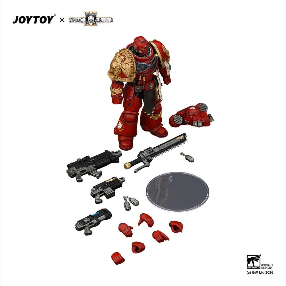 Space Marine Game Edition figurine Blood Angels Veteran 12 cm - Image 5