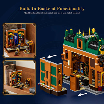 Lumibricks Steampunk World 11012 Steampunk Time Rift Library - Image 3