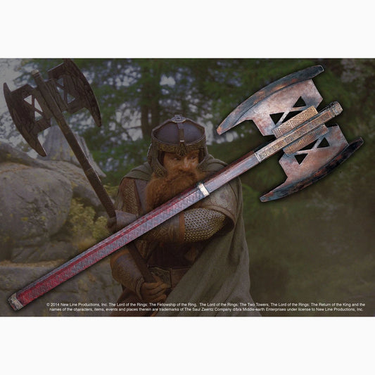 Le Seigneur des Anneaux réplique 1/1 hache de Gimli - Image 1