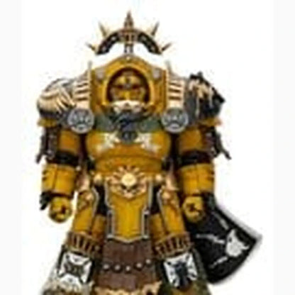 Warhammer Imperial Fists figurine Legion Praetor in Tartaros Terminator Armourwith Power Sword and Vigil Storm Shield 14 cm - Image 2