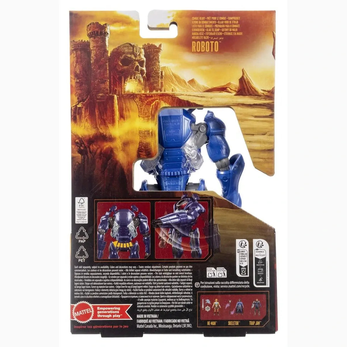 Masters of the Universe 2026 Movie Feature figurine Combat Ready Roboto 14 cm - Image 4