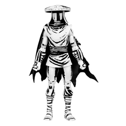 Teenage Mutant Ninja Turtles figurine Elite Foot Ninja Guard Black & White 18 cm - Image ajoutée 18