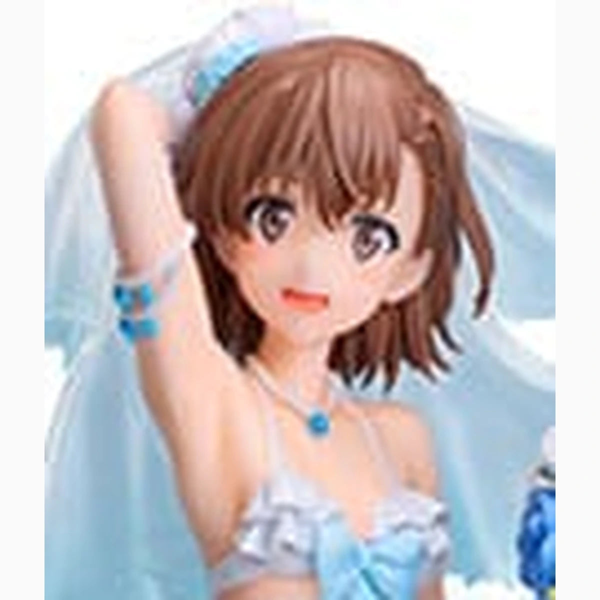 A Certain Scientific Railgun T statuette PVC 1/7 Mikoto Misaka Wedding Swimsuit Ver. 25 cm - Image 2
