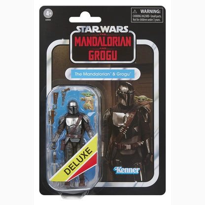 Star Wars: The Mandalorian & Grogu Vintage Collection figurine The Mandalorian & Grogu 10 cm - Image 6